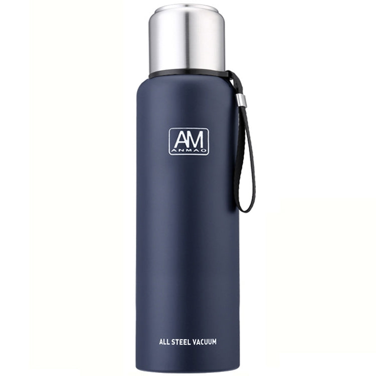 แก้วเก็บความร้อนสแตนเลส 304 ความจุใหญ่ แก้วน้ำกีฬา หม้อเดินทางกลางแจ้ง 500ml, 750ml, 1000ml, 1500ml