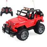 ของเล่นรถบังคับไฟฟ้าเด็กสี่ทาง รุ่น 1:18 SUV สีแดง 6061