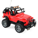 ของเล่นรถบังคับไฟฟ้าเด็กสี่ทาง รุ่น 1:18 SUV สีแดง 6061