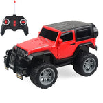ของเล่นรถบังคับไฟฟ้าเด็กสี่ทาง รุ่น 1:18 SUV สีแดง 6061