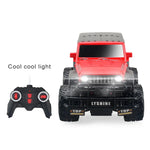 ของเล่นรถบังคับไฟฟ้าเด็กสี่ทาง รุ่น 1:18 SUV สีแดง 6061