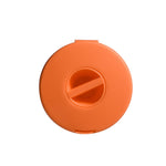 Round Data Cable Storage Box Earphone Storage Collection Box, Yellow, Blue, Transparent, Orange