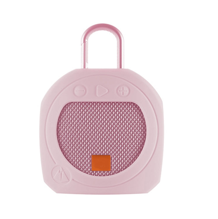 ฝาครอบซิลิโคนป้องกันลำโพงบลูทูธกันตกสำหรับ JBL Clip 3, สีชมพู, ดำ, เทากลาง, เทาเข้มฟ้า, ฟ้าเขียว