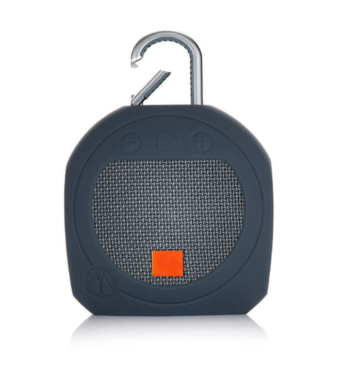 ฝาครอบซิลิโคนป้องกันลำโพงบลูทูธกันตกสำหรับ JBL Clip 3, สีชมพู, ดำ, เทากลาง, เทาเข้มฟ้า, ฟ้าเขียว