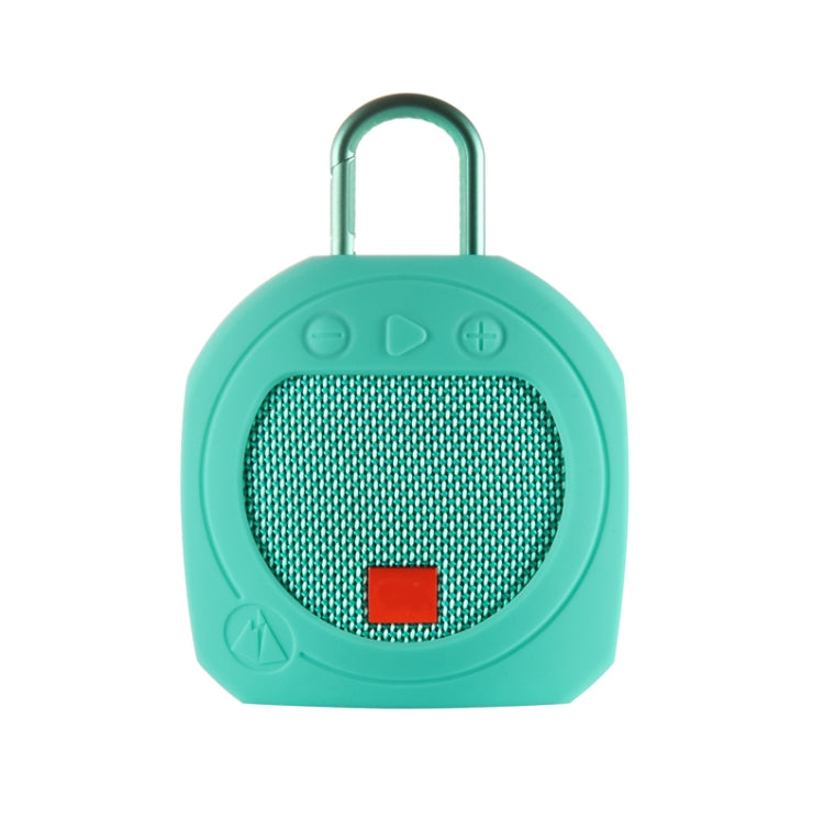 ฝาครอบซิลิโคนป้องกันลำโพงบลูทูธกันตกสำหรับ JBL Clip 3, สีชมพู, ดำ, เทากลาง, เทาเข้มฟ้า, ฟ้าเขียว