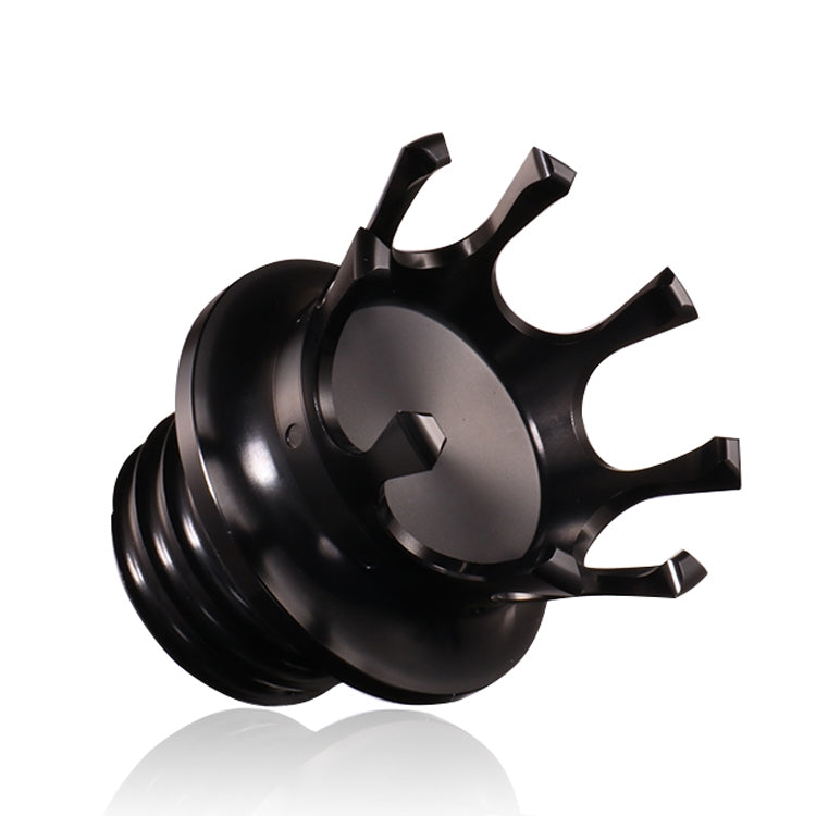 Motorcycle CNC Aluminum Alloy Crown Fuel Tank Cap Suitable For Harley 883 / XL / 1200 / 48 / 72, Black, Black and White, Golden, Silver, Bronze