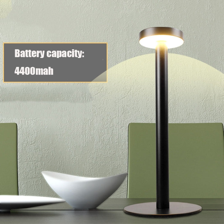 โคมไฟตั้งโต๊ะ LED กันน้ำ USB ปกป้องสายตานักเรียน BC965 สำหรับข้างเตียง โต๊ะบาร์ สีดำ ขาว ลายหินอ่อนหมึก