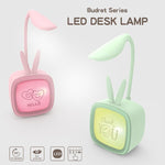 โคมไฟตั้งโต๊ะ USB สำหรับสัตว์เลี้ยงน่ารัก 2 ชิ้น ประหยัดพลังงาน ป้องกันสายตา LED สำหรับห้องนอน ห้องพัก ส่งสีสุ่ม กระต่าย, หมีน่ารัก, ลูกกวาง, Archie