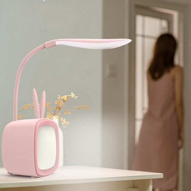 โคมไฟตั้งโต๊ะ USB สำหรับสัตว์เลี้ยงน่ารัก 2 ชิ้น ประหยัดพลังงาน ป้องกันสายตา LED สำหรับห้องนอน ห้องพัก ส่งสีสุ่ม กระต่าย, หมีน่ารัก, ลูกกวาง, Archie