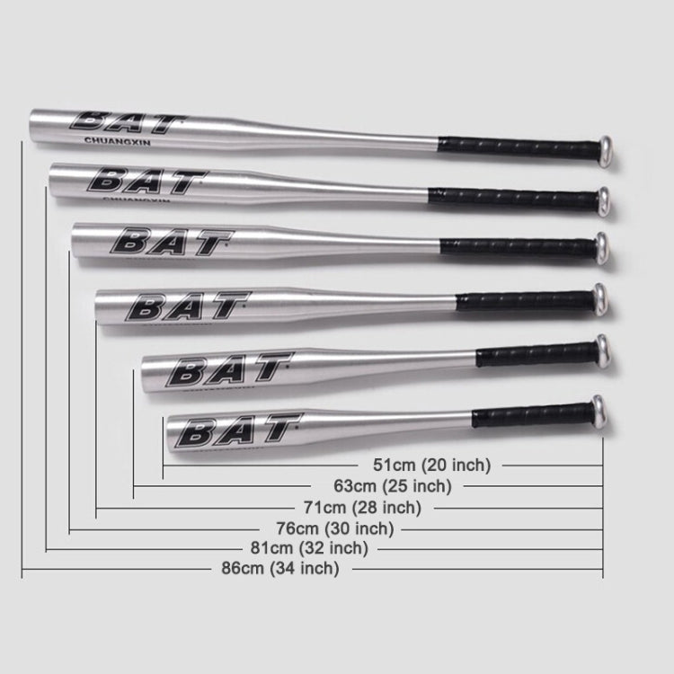 ไม้เบสบอลอลูมิเนียมอัลลอยด์สำหรับบิทซอฟต์บอล ขนาด 25 นิ้ว (63-64 ซม.), 28 นิ้ว (70-71 ซม.), 30 นิ้ว (75-76 ซม.), 32 นิ้ว (80-81 ซม.), 34 นิ้ว (85-86 ซม.), 20 นิ้ว (51-52 ซม.)