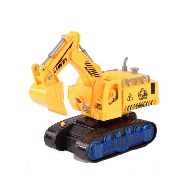 ของเล่นรถขุดจำลองไฟฟ้าพร้อมแสงและเสียงสำหรับเด็ก, สไตล์:, ยานพาหนะวิศวกรรม