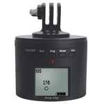 Suptig RSX-350 ขาตั้งกล้องสเตบิไลเซอร์หมุนรอบ 360 องศาแบบพานอรามา พร้อมหัวขับเคลื่อนสำหรับถ่ายภาพไทม์แลปส์สำหรับ GoPro HERO9 /8 /7 /6 /5 /5 Session /4 Session /4 /3+ /3 /2 /1, Xiaoyi และกล้องแอคชั่นอื่นๆ