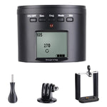 Suptig RSX-350 ขาตั้งกล้องสเตบิไลเซอร์หมุนรอบ 360 องศาแบบพานอรามา พร้อมหัวขับเคลื่อนสำหรับถ่ายภาพไทม์แลปส์สำหรับ GoPro HERO9 /8 /7 /6 /5 /5 Session /4 Session /4 /3+ /3 /2 /1, Xiaoyi และกล้องแอคชั่นอื่นๆ