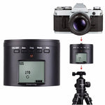 Suptig RSX-350 ขาตั้งกล้องสเตบิไลเซอร์หมุนรอบ 360 องศาแบบพานอรามา พร้อมหัวขับเคลื่อนสำหรับถ่ายภาพไทม์แลปส์สำหรับ GoPro HERO9 /8 /7 /6 /5 /5 Session /4 Session /4 /3+ /3 /2 /1, Xiaoyi และกล้องแอคชั่นอื่นๆ