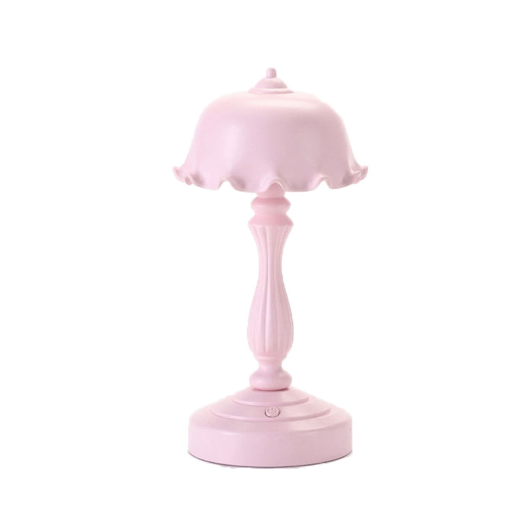 โคมไฟตั้งโต๊ะชาร์จไฟสไตล์วินเทจ สำหรับห้องนอน LED ปกป้องสายตา รุ่น LD05 สีเทาเขียวดอกบัว, LD05 สีแดงกุหลาบ, LD05 เขียวอ่อนดอกบัว, LD05 ขาวดอกบัว, LD05 ชมพูดอกบัว, LD05 ฟ้าอ่อนดอกบัว, LD05 เหลืองดอกบัว, LD05 เทาน้ำเงินดอกบัว