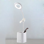 โคมไฟตั้งโต๊ะพัดลม LED WS-8010 พร้อม USB พับได้ สำหรับหัวเตียง รูปหยดน้ำ, แหวน, ที่ใส่ปากกาพัดลมใบพัดสีขาว, ที่ใส่ปากกาพัดลมใบพัดสีเหลือง, ที่ใส่ปากกาพัดลมใบพัดสีน้ำเงิน, ที่ใส่ปากกาพัดลมใบพัดสีเขียว