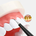 เครื่องมือทำความสะอาดและดูแลฟันไฟฟ้าภายในบ้าน JYQ-023 สำหรับขจัดคราบเหลืองและคราบบุหรี่ สีดำ, สีดำ + หัวทำความสะอาดผิวฟัน