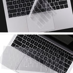 ฟิล์มป้องกันแป้นพิมพ์โน้ตบุ๊ก TPU ใส 0.13 มม. สำหรับ MacBook Air 13.3 นิ้ว รุ่น A1369 & A1466, MacBook Pro 13.3 นิ้ว รุ่น A1706 & A1989 & A2159 (มี Touch Bar), MacBook Pro 15.4 นิ้ว รุ่น A1707 & A1990 (มี Touch Bar)