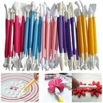 ชุดมีดแกะสลักเค้ก 2 ชุด สีม่วง (บรรจุถุง OPP), สีเหลือง (บรรจุถุง OPP), สีแดง (บรรจุถุง OPP), สีน้ำเงิน (บรรจุถุง OPP), สีชมพู (บรรจุถุง OPP)