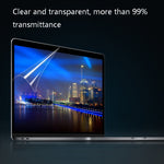 ฟิล์มกันรอยหน้าจอแล็ปท็อป PET โปร่งใส HD 0.12 มม. 4H สำหรับ MacBook Air 11.6 นิ้ว A1465 / A1370, สำหรับ MacBook Retina 12 นิ้ว A1534, สำหรับ MacBook Pro 13.3 นิ้ว A1708 / A1706 / A1989 / A2159, สำหรับ MacBook Air 13.3 นิ้ว A1466 / A1369
