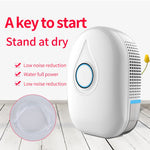 GZ-1901 Semiconductor Mini Dehumidifier Household Small Dehumidifier Bedroom Dehumidifier Moisture Absorber, EU Plug, UK Plug