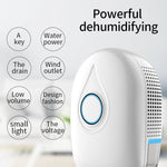 GZ-1901 Semiconductor Mini Dehumidifier Household Small Dehumidifier Bedroom Dehumidifier Moisture Absorber, EU Plug, UK Plug