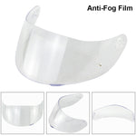 Clear Riding Anti-Fog Film Lens Sticker For K1 K3sv K5 Model Studded Helmet, 31.5x9.8cm