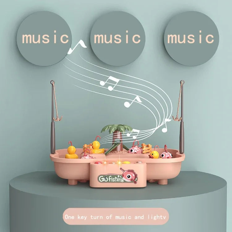 ชุดของเล่นสถานีตกปลาหมุนไฟฟ้าเพื่อการศึกษาสำหรับเด็ก Play House, สีเขียว 6 ตัวเป็ด, สีชมพู 6 ตัวเป็ด, สีเขียว 3 ปลา 3 เป็ด, สีชมพู 3 ปลา 3 เป็ด
