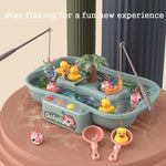 ชุดของเล่นสถานีตกปลาหมุนไฟฟ้าเพื่อการศึกษาสำหรับเด็ก Play House, สีเขียว 6 ตัวเป็ด, สีชมพู 6 ตัวเป็ด, สีเขียว 3 ปลา 3 เป็ด, สีชมพู 3 ปลา 3 เป็ด