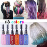 สีผมชั่วคราวแบบใช้ครั้งเดียว ย้อมผมไม่เป็นพิษ ครีมย้อมผม DIY มาสคาร่าย้อมผม