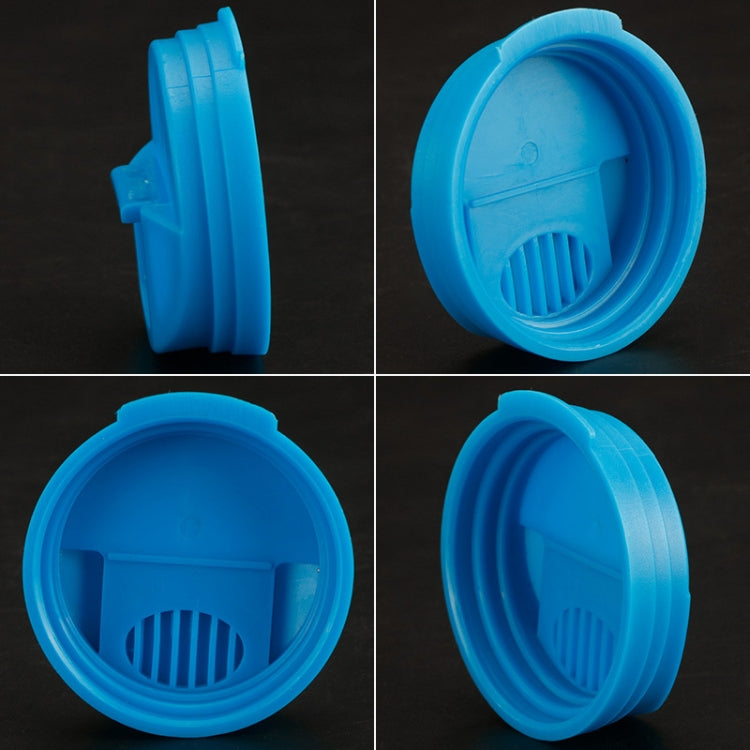 ฝาปิดกันรั่วสำหรับกระป๋อง 3 ชิ้น แบบกด สีฟ้า เหลือง แดง