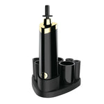 SG105 เครื่องขัดแปรงแต่งหน้าไฟฟ้า อุปกรณ์ความงามอเนกประสงค์ เครื่องล้างแปรง, สีขาว, สีดำ, สีแดง