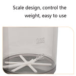 Convenient Hand-Held Flour Sieve Icing Sugar Sieve Baking Tool, Translucent Brown