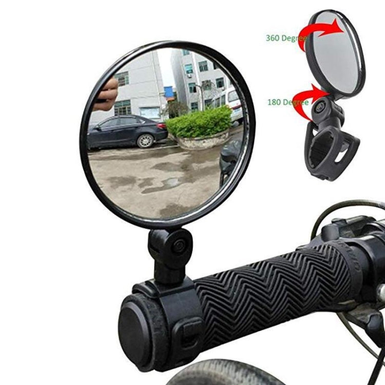 2 ชิ้น กระจกมองหลังสำหรับสกูตเตอร์ Xiaomi กระจกจักรยาน รูปทรงกลม รูปไข่