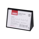 Acrylic Triangle Price Tag Student Desk Seat Board (White), 7.4x10.5cm (White), 7.4x5.3cm (Black), 7.4x10.5cm (Black)