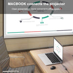 สถานีเชื่อมต่อ HUB อเนกประสงค์ 6-in-1 USB-C / Type-C เป็น 4K HDMI + ช่องใส่การ์ด SD / TF + ชาร์จ PD USB-C / Type-C + 2 พอร์ต USB 3.0, 6-in-1
