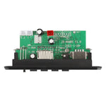 แผงถอดรหัส MP3 พร้อมแอมพลิฟายเออร์และบอร์ดบันทึกเสียง 12V, พร้อมบลูทูธ, แผงถอดรหัส MP3