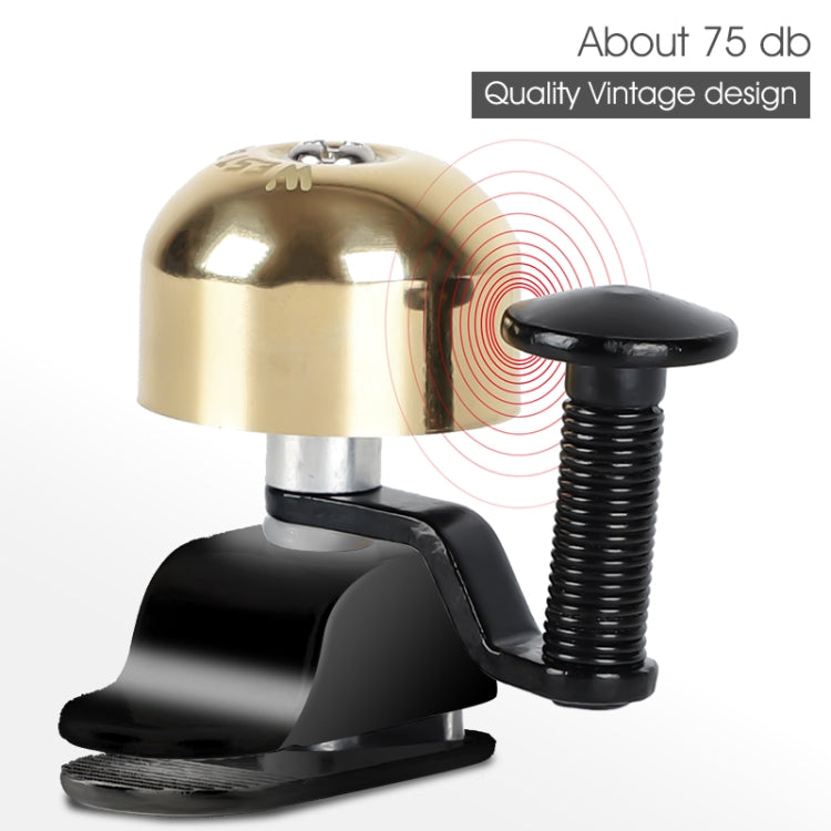 กระดิ่งจักรยาน West Biking สำหรับจักรยานถนน รุ่น Super-Ring ทองแดง, กระดิ่งจักรยาน West Biking สีแดง, กระดิ่งจักรยาน West Biking สีทองแดง