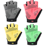 ถุงมือขี่จักรยานเสือภูเขา WEST BIKING YP0211210 ครึ่งนิ้ว ระบายอากาศ กันลื่น อุปกรณ์ขี่, M, L, XL