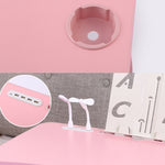 โต๊ะคอมพิวเตอร์ USB พับได้ พร้อมพัดลมและไฟ ขนาด 60x40x28 ซม. สีดำเย็น ชมพูวัยรุ่น ฟ้าอ่อน เมเปิ้ลขาว วอลนัท เขียวถนอมสายตา