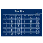 2 PCS Plastic Ring Circle Measurement Tools, 2 PCS
