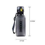 แก้วน้ำกีฬาแบบพกพาสำหรับเดินทาง DOOGE สำหรับนักเรียน แก้วพลาสติก 700 มล.