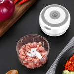 ZM-14 Household Mini Wireless Electric Garlic Masher, White 100ml, Green 100ml, Pink 100ml, High Cup White 250ml, High Cup Green 250ml, High Cup Pink 250ml, White Glass 300ml, Green Glass 300ml, Pink Glass 300ml, White High Cup 250ml + Small Cup 100ml ...