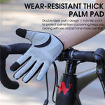 ถุงมือขี่จักรยาน WEST BIKING YP0211216 กันกระแทก รองรับหน้าจอสัมผัส เต็มนิ้ว, M, L, XL, XXL