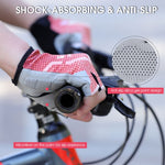 ถุงมือขี่จักรยาน WEST BIKING YP0211215 สำหรับฤดูร้อน ครึ่งนิ้ว ระบายอากาศ ถุงมือขี่จักรยานกลางแจ้ง, M, L, XL, XXL