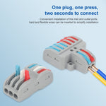 SPL-2 ขั้วต่อสายไฟแบบรวดเร็ว สีสันสดใส 2 เข้า 3 ออก แบบมัลติฟังก์ชัน, SPL-2 2 เข้า 3 ออก, SPL-3 3 เข้า 3 ออก, SPL-42 2 เข้า 4 ออก, SPL-62 2 เข้า 6 ออก, SPL-63 3 เข้า 6 ออก, SPL-93 3 เข้า 9 ออก, LT-624 2 เข้า 4 ออก, LT-626 2 เข้า 6 ออก