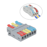 SPL-2 ขั้วต่อสายไฟแบบรวดเร็ว สีสันสดใส 2 เข้า 3 ออก แบบมัลติฟังก์ชัน, SPL-2 2 เข้า 3 ออก, SPL-3 3 เข้า 3 ออก, SPL-42 2 เข้า 4 ออก, SPL-62 2 เข้า 6 ออก, SPL-63 3 เข้า 6 ออก, SPL-93 3 เข้า 9 ออก, LT-624 2 เข้า 4 ออก, LT-626 2 เข้า 6 ออก