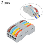 SPL-2 ขั้วต่อสายไฟแบบรวดเร็ว สีสันสดใส 2 เข้า 3 ออก แบบมัลติฟังก์ชัน, SPL-2 2 เข้า 3 ออก, SPL-3 3 เข้า 3 ออก, SPL-42 2 เข้า 4 ออก, SPL-62 2 เข้า 6 ออก, SPL-63 3 เข้า 6 ออก, SPL-93 3 เข้า 9 ออก, LT-624 2 เข้า 4 ออก, LT-626 2 เข้า 6 ออก