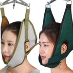 สายรัดดึงกระดูกคอแขวนประตู เครื่องดึงกระดูกคอใช้ในบ้าน สีเทา สีเขียว