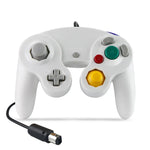 จอยสติ๊กสั่นจุดเดียว 2 ชิ้น แบบมีสาย สำหรับ Nintendo NGC / Wii, สีขาว, สีชมพู, สีเหลือง, สีแดง, สีม่วง, สีเขียว, สีน้ำเงิน, สีดำ, สีเงิน, สีส้ม